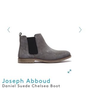 daniel suede chelsea boot
